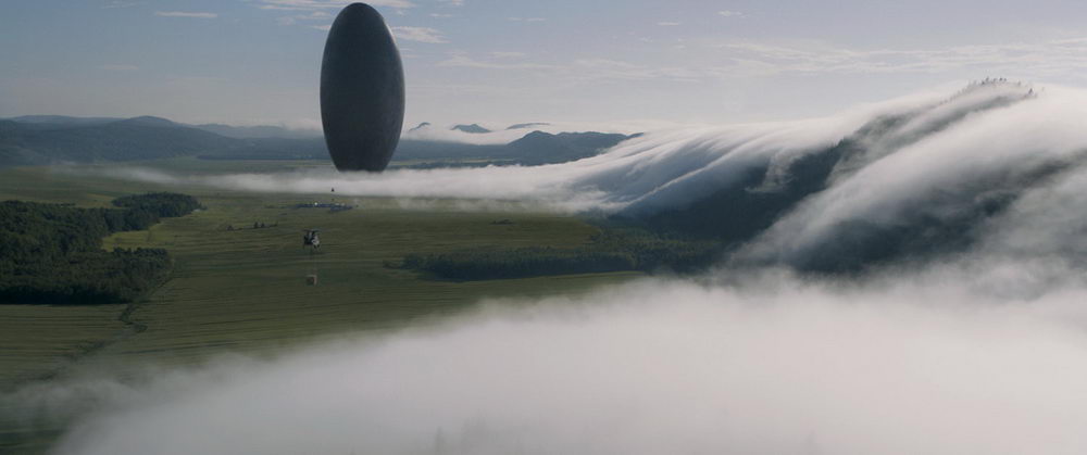 Himmlischer Besuch: Eines der Raumschiffe in "Arrival"