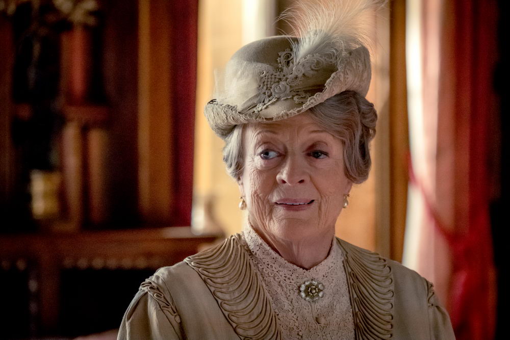 Plötzlich weltbekannt wurde Maggie Smith durch die Serie „Downton Abbey“ (© UPI)