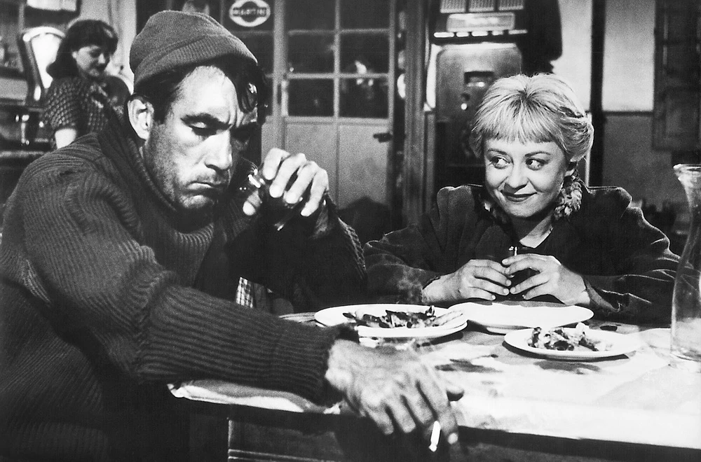 "Dialektik der Gefühle": Anthony Quinn und Guilietta Masina (ZDF/Constantinfilm)