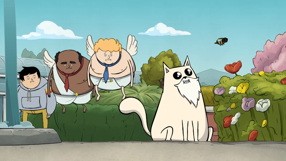 Animations-Comdey: Wenn Gott und der Satan in Hauskatzenkörpern stecken - "Exploding Kittens" (© Netflix 2024)