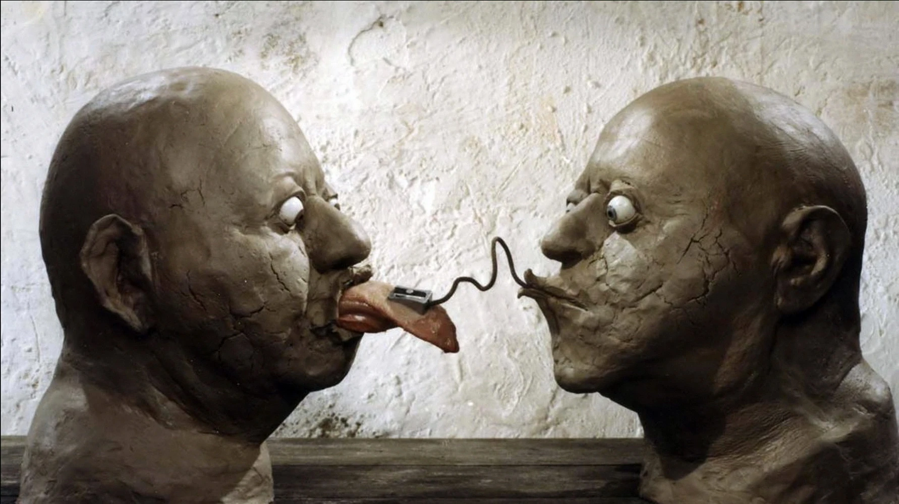 Arbeiten wie "Dimensions od Dialogue" (1983) machen Jan Švankmajer zur internationalen Größe des Grotesken (© IMAGO / Prod.DB)