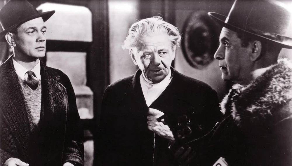 Joseph Cotton, Erich Ponto, Ernst Deutsch in "Der dritte Mann" (Studiocanal)