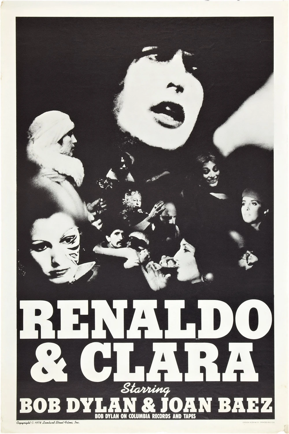 Poster zu "Renaldo & Clara" (© IMAGO / Everett Collection)